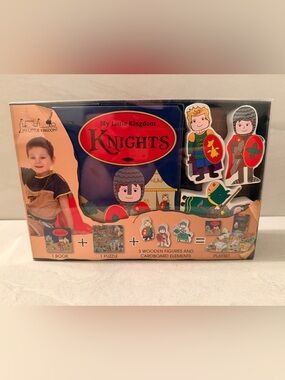My Little Kingdom Knights Enchanted Box play set By Louise Buckens NEW